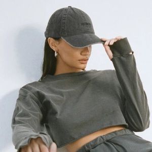 NWT Joah Brown The Official Cap Baseball Hat Washed Black